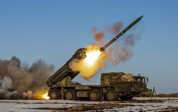 Обновлённая карта боевых действий на Украине по данным на 12:00 мск сегодня, 27.02.2024