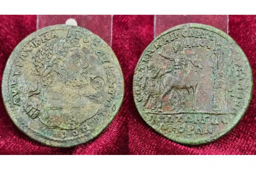 Ценный медальон императора Каракаллы был найден в римских гробницах в Болгарии