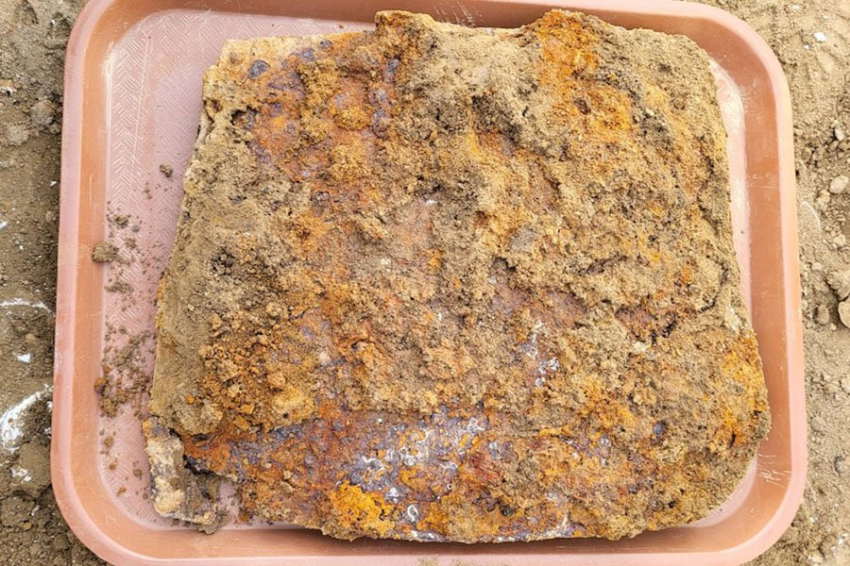 Найденный в США сплющенный кусок металла оказался частью доспехов колонистов