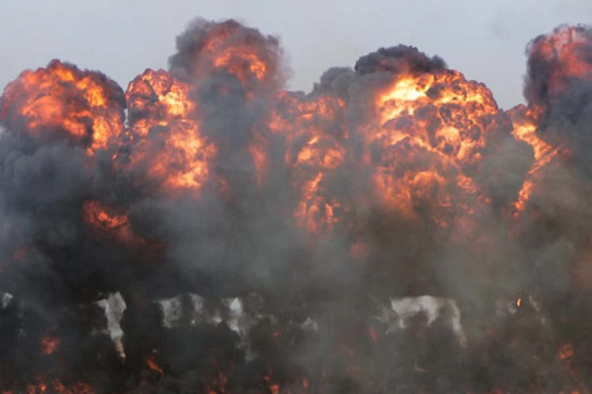 На Украине произошла серия взрывов