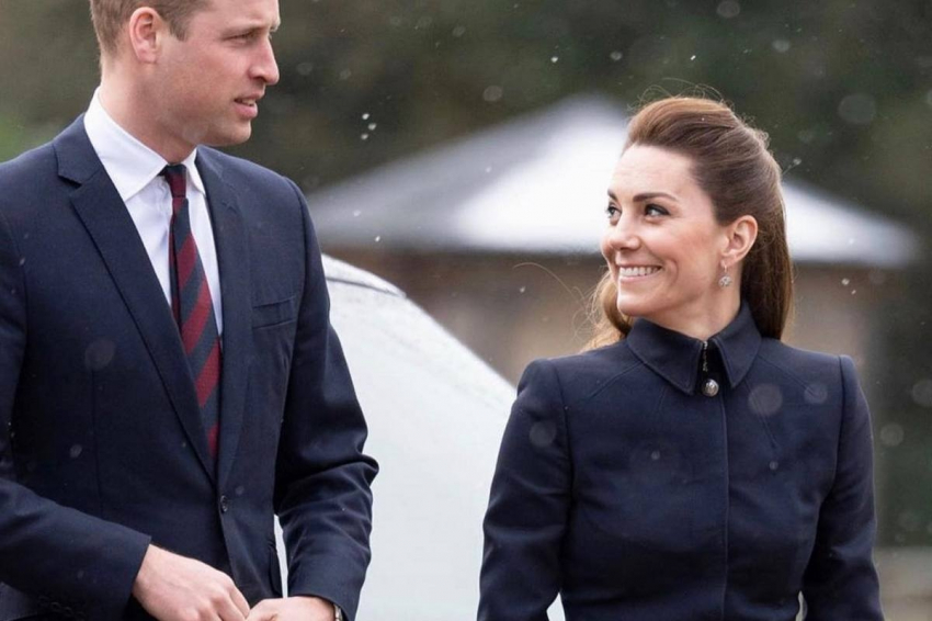 Принц Уильям снялся в Уэльсе с Кейт Миддлтон