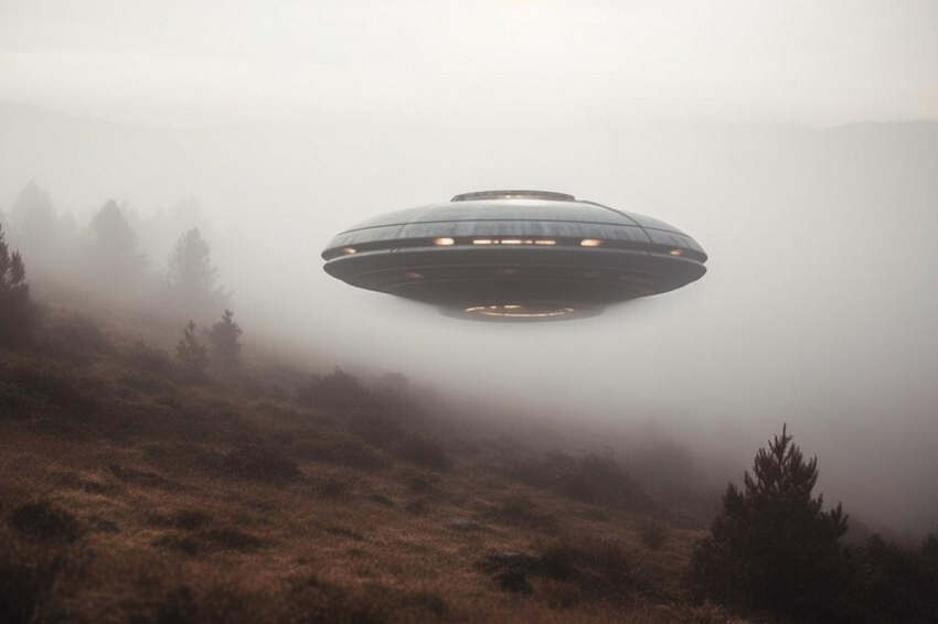 Корабль с пришельцами сняли на видео в подмосковном Чехове