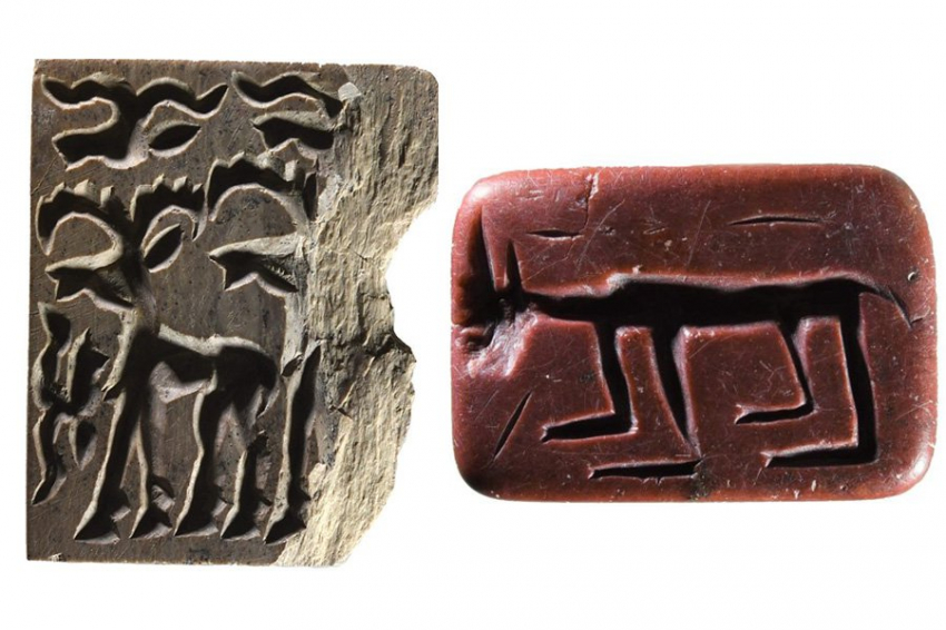 В Арслантепе найдены 7000-летние печати с изображениями животных