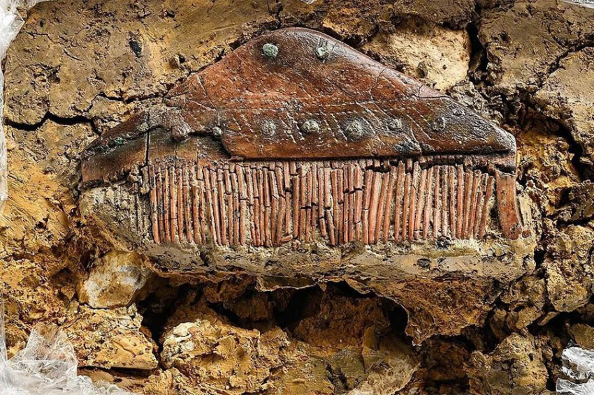 Археологи обнаружили в Германии редкую алеманнскую камерную гробницу 