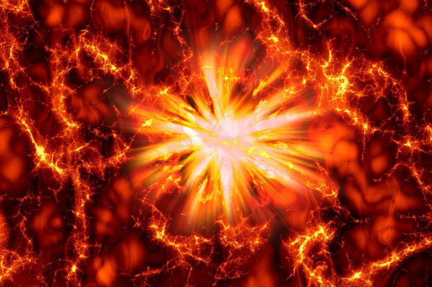 Вокруг сверхновой обнаружено железо при температуре 10 миллиардов градусов