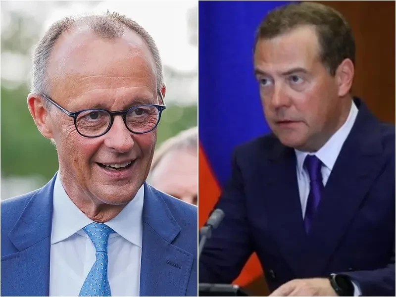 Медведев раскритиковал вероятного будущего канцлера Германии за высказывания о России