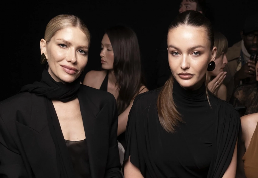 Неделя моды в Париже: Елена Перминова, Кристина Романова, Ким Кэттролл и Диана Крюгер на показе Nina Ricci
