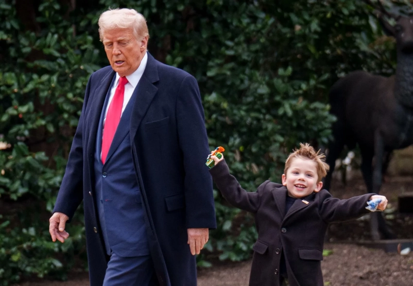 Сын Илона Маска от Граймс снова встретился с Дональдом Трампом