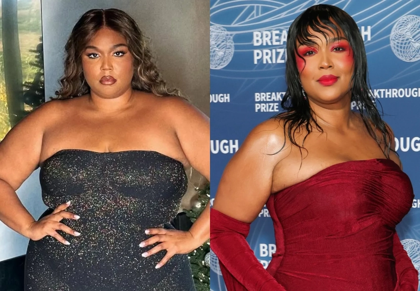 Похудевшая певица Лиззо, которую подозревают в употреблении "Оземпика", вышла в свет в облегающем платье