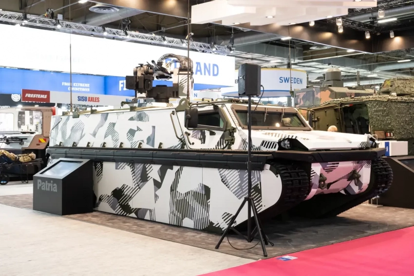 Перспективная бронеплатформа Patria FAMOUS