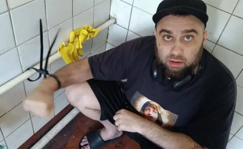«Не рабы»: в киевском ТЦК пойманных мужчин содержат прикованными к трубам