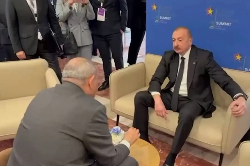 Пашинян и Алиев провели встречу на полях саммита Европейского политического сообщества в Албании