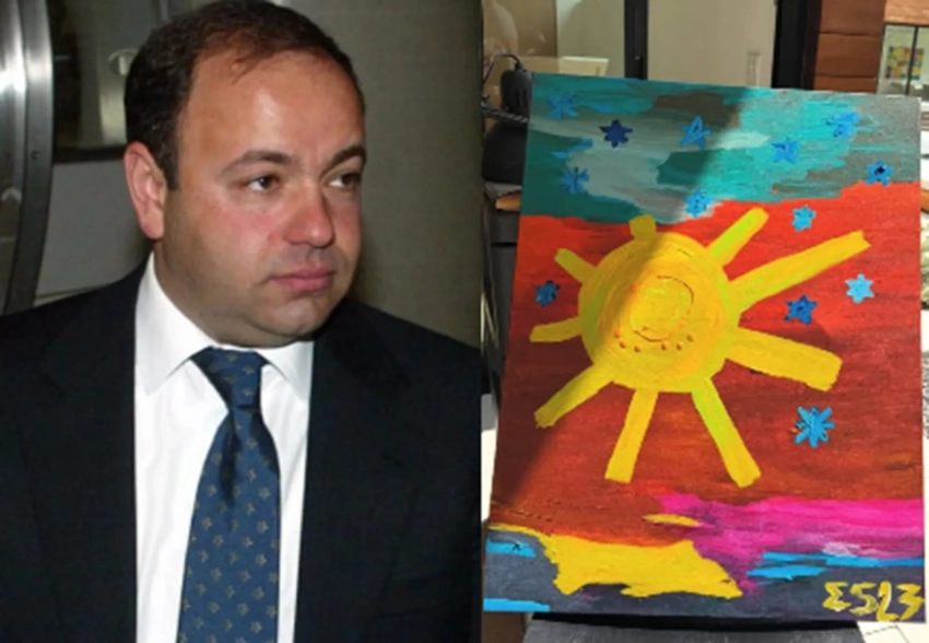 "Подойдёт для детской". В сети обсуждают новую картину миллиардера Евгения Швидлера, который недавно снова стал отцом