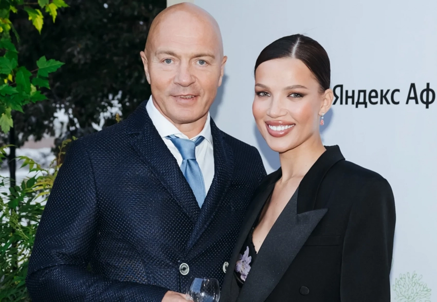 Звезда "Дома 2" Инесса Шевчук впервые вышла в свет с мужем-миллионером — владельцем "Эксмо" Олегом Новиковым