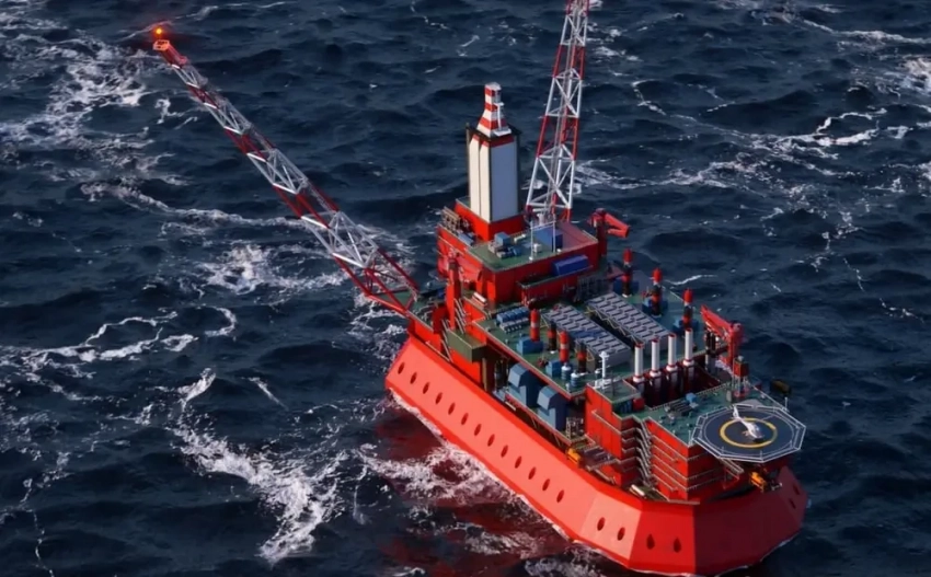 Утверждается, что ночью украинские катера замечены вблизи с газодобывающей платформой «Крым-2» в Чёрном море