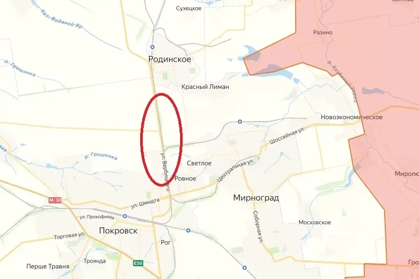 Дно «котла» ослабевает: «антидроновый» коридор ВСУ на автомагистрали от Родинского до Красноармейска сильно повреждён