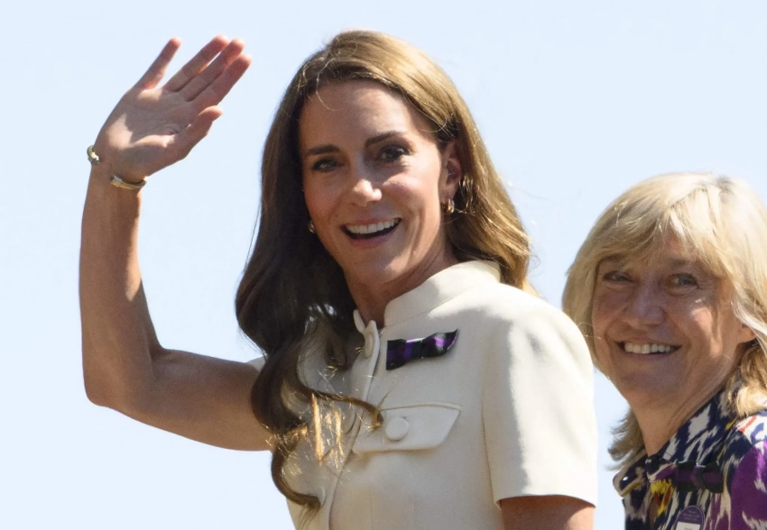 Кейт Миддлтон посетила женский финал Уимблдона