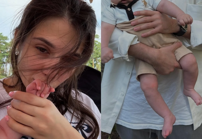 Жена Александра Петрова показала, как провела выходные на даче с мужем и сыном