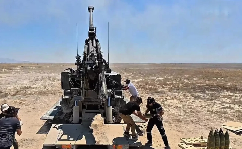 В Турции прошли успешные испытания недавно разработанной самоходной гаубицы Arpan 155