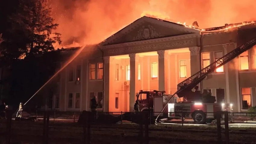 В Харькове ударами «Гераней» уничтожены цеха и админздание завода ФЭД