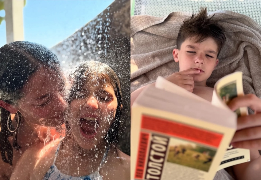 Марина Александрова опубликовала новые фото с детьми