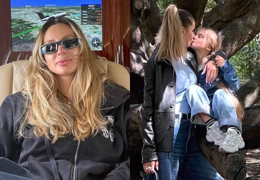 Частный самолёт и концерт Билли Айлиш: Светлана Лобода отдыхает в Лондоне с дочерью Тильдой