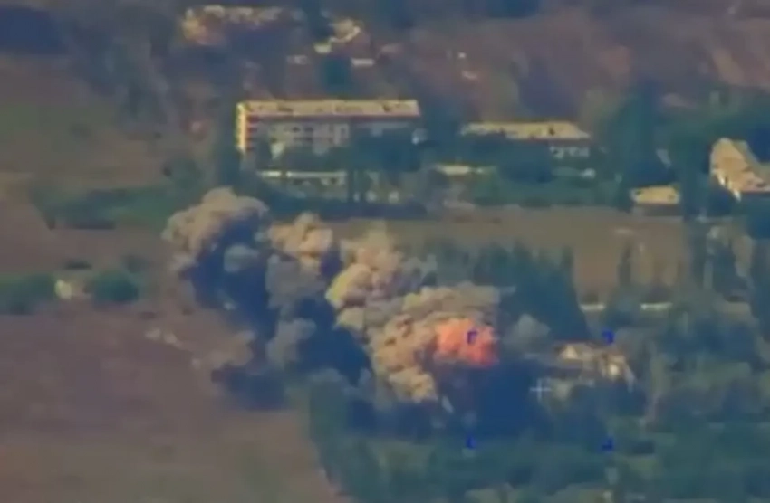 Объект полностью уничтожен: ФАБ-3000 «навестила» пункт временной дислокации ВСУ в районе Константиновки