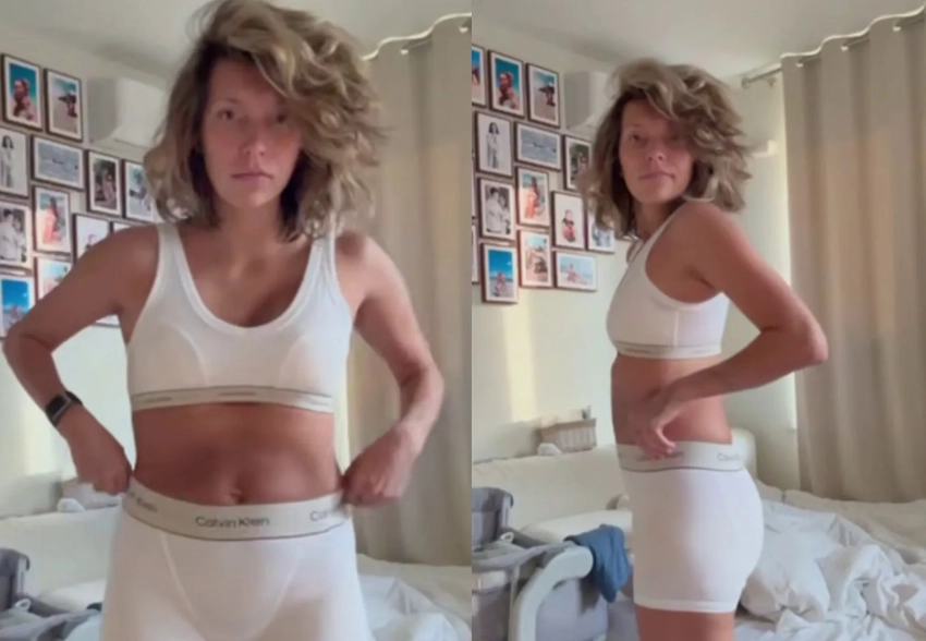 "Страшно, что в норму всё придёт не скоро". Регина Тодоренко показала фигуру спустя месяц после родов