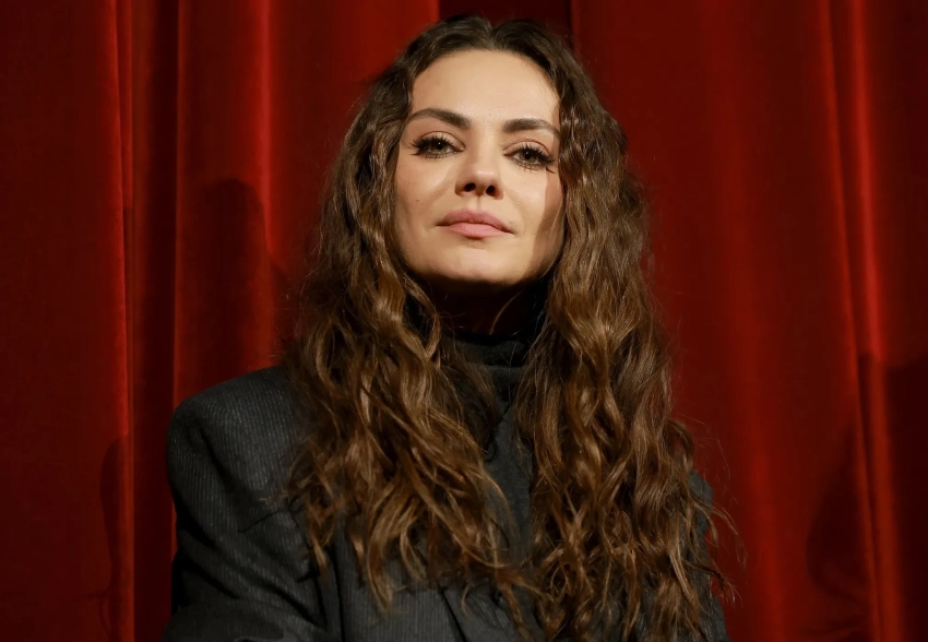 Мила Кунис вышла в свет в Нью-Йорке