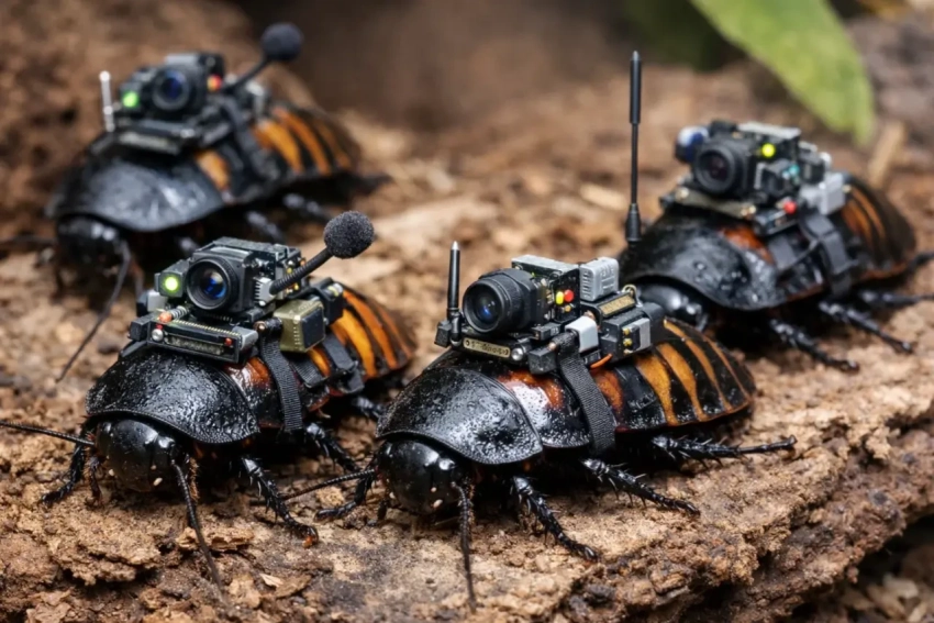 Из таракана в шпиона: в Германии насекомых превратили в разведчиков