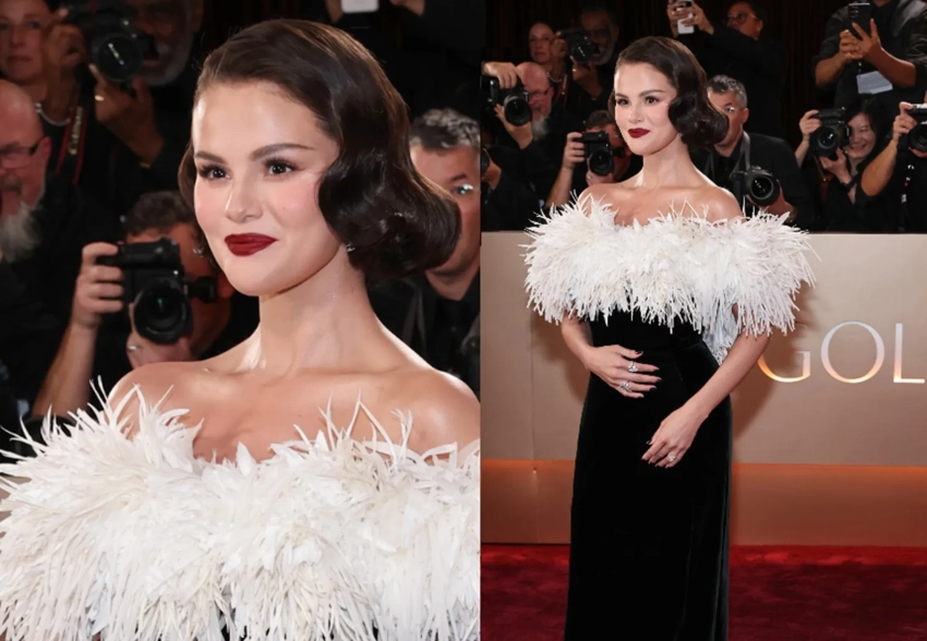 Слух о беременности Селены Гомес, поцелуй Кайли Дженнер и Тимоти Шаламе, шутка про Леонардо ДиКаприо и Витторию Черетти: главные моменты "Золотого глобуса — 2026"