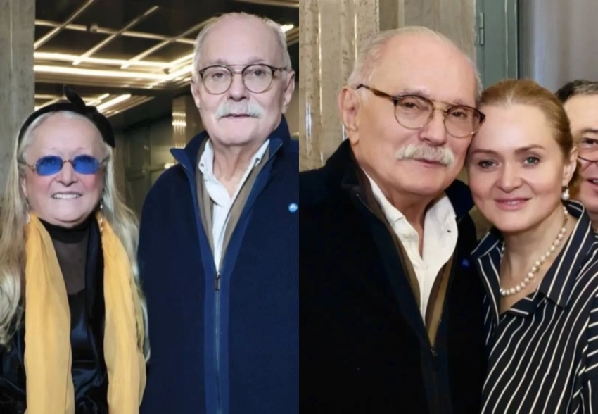Появились редкие фото Никиты Михалкова с семьёй с премьеры первого спектакля Михаила Ефремова после выхода из колонии